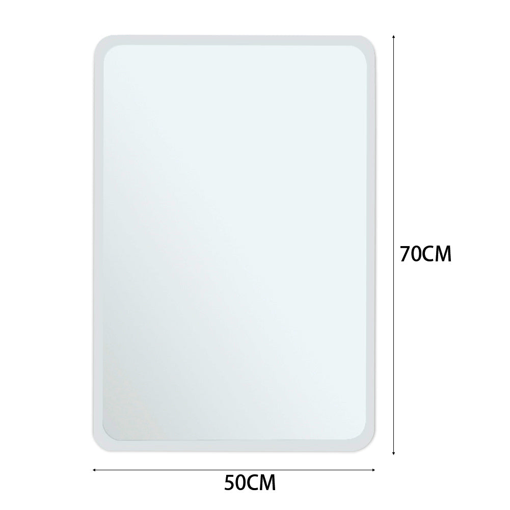 Frameless Round Corner Wall Mounted Mirror