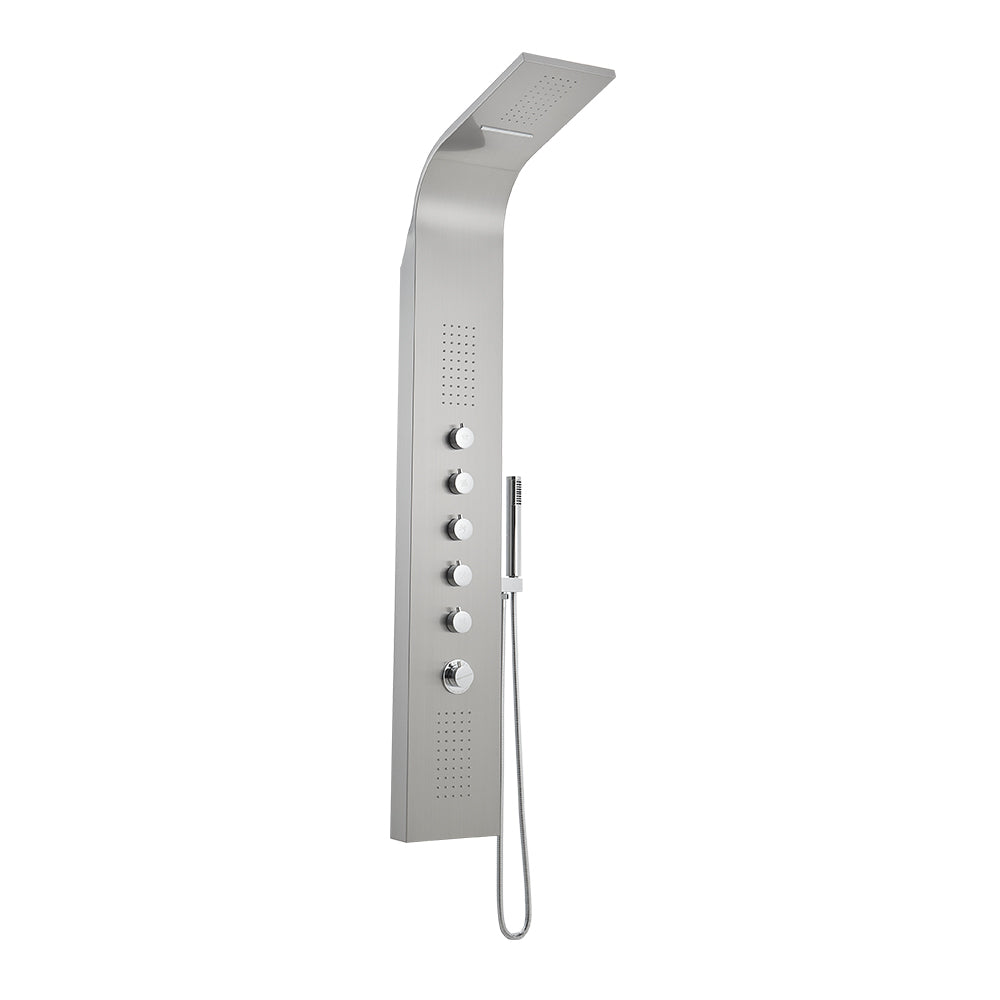 Stainless Steel Exposed Shower Tower Panel