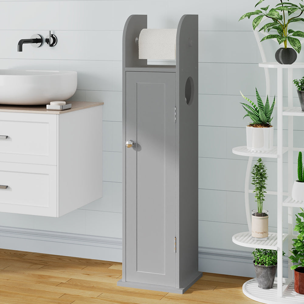 Wooden Bathroom Cabinet for Toilet Rolls