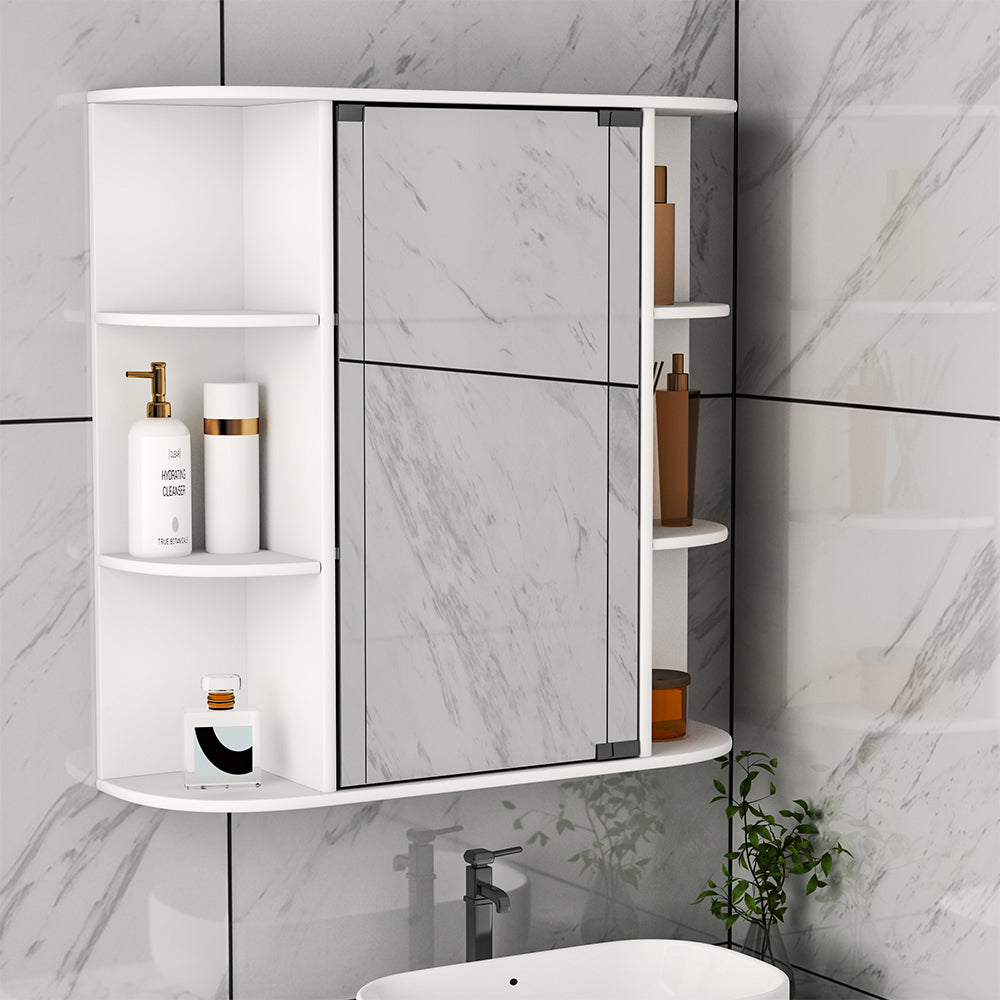 Wall Mount Bathroom Mirror Cabinet