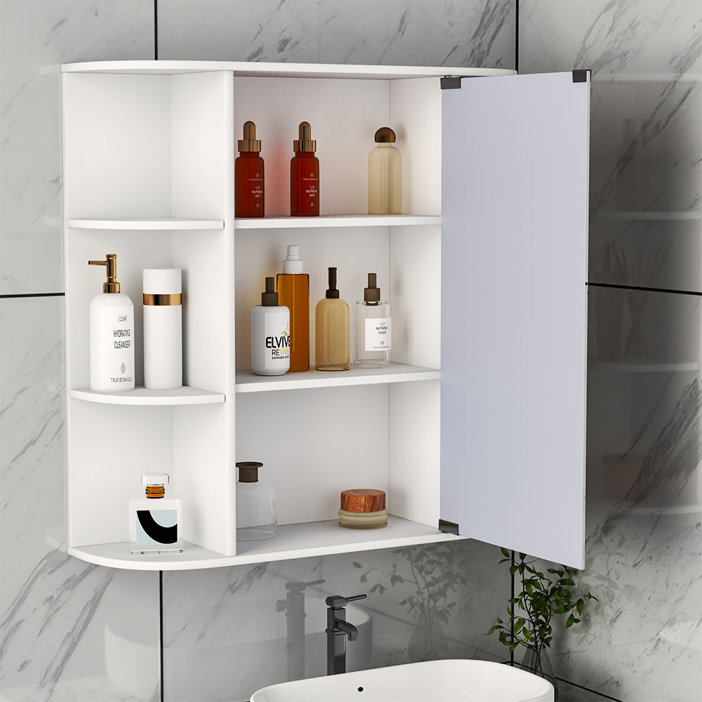 Wall Mount Bathroom Mirror Cabinet