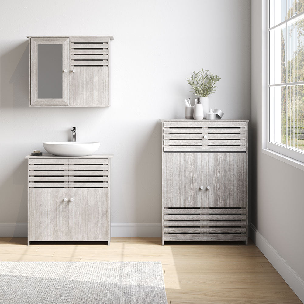 Modern Wooden Freestanding Bathroom Cabinet