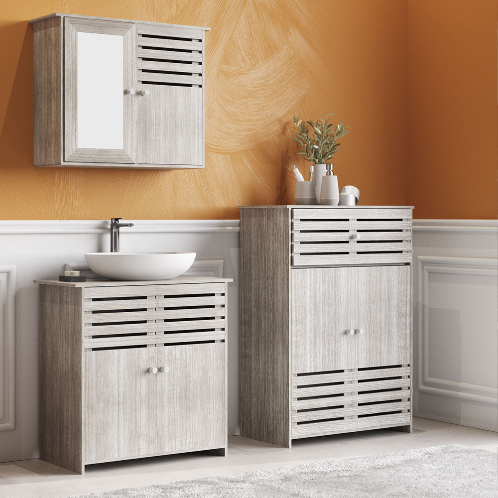 Modern Wooden Freestanding Bathroom Cabinet
