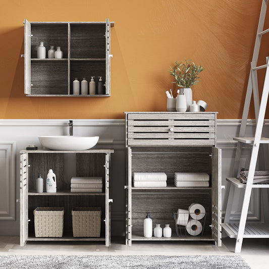 Modern Wooden Freestanding Bathroom Cabinet