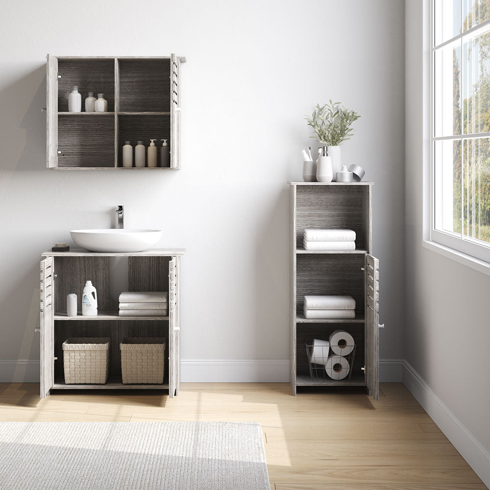 Modern Wooden Freestanding Bathroom Cabinet