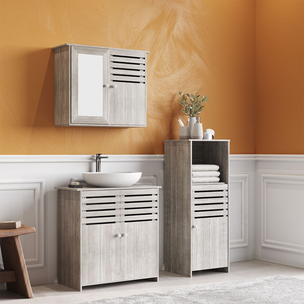 Modern Wooden Freestanding Bathroom Cabinet