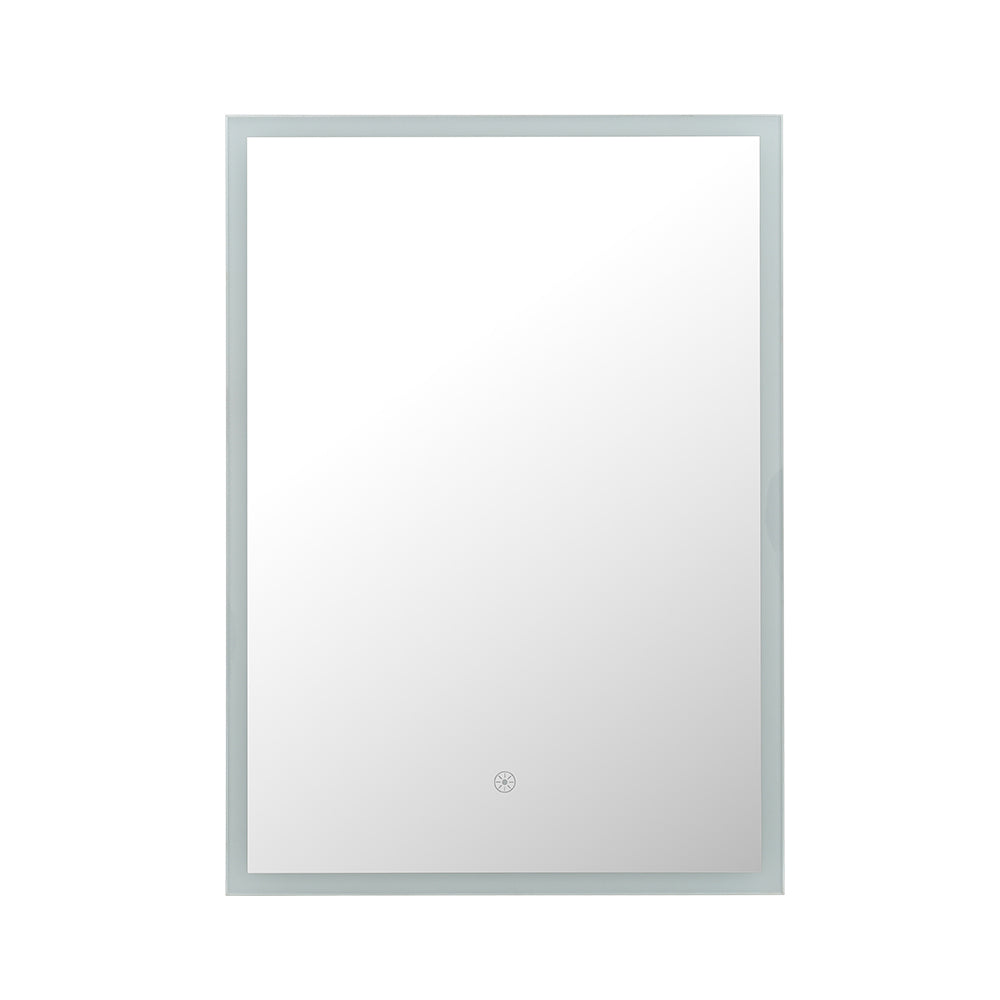 Rectangular Wall Mount Mirror Cabinet with LED Lighting