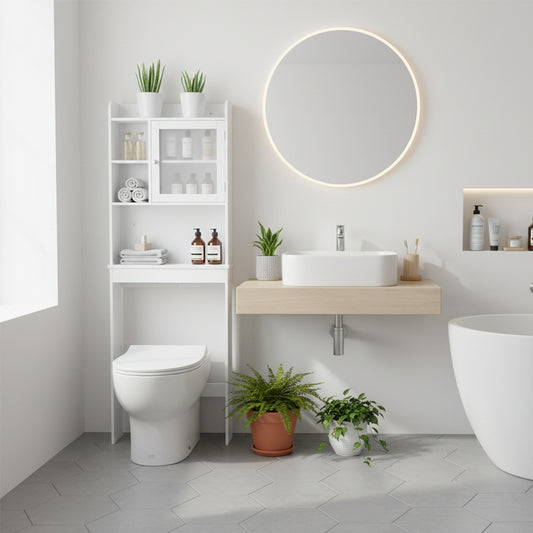 Over The Toilet Bathroom Storage Cabinet