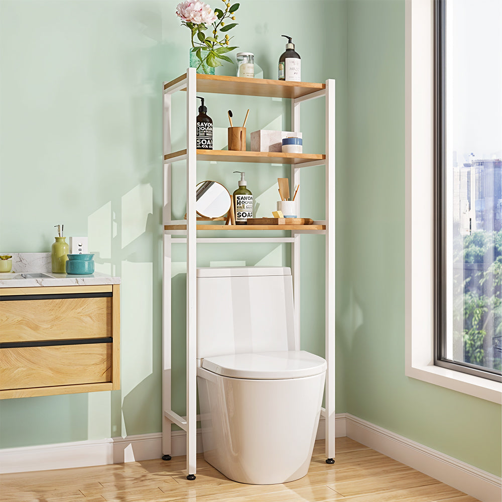 3-Tier Bathroom Storage Shelf Over Toilet